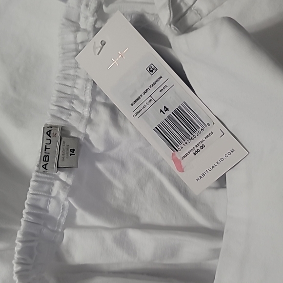 HABITUAL KIDS SUNDAY'S BEST SPAGHETTI STRAP ROMPER . - Picture 7 of 8